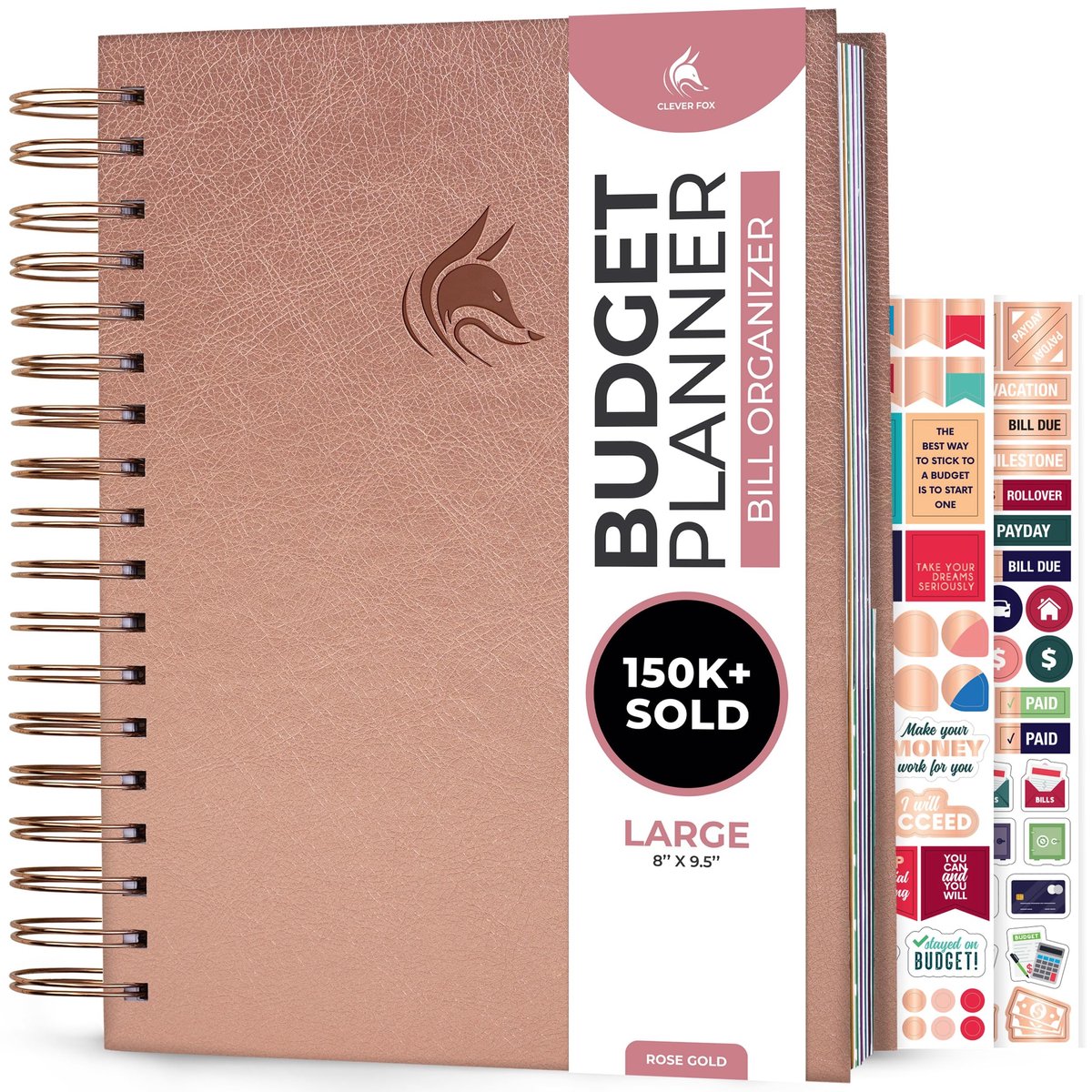 Omgoods - Budget Planner & Maandelijkse Rekening Organisator - Grote Gouden Uitvoering