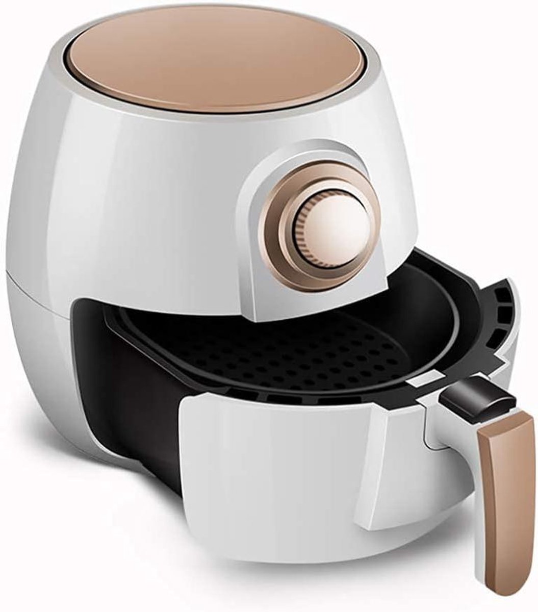 Airfryer - Oven Friteuse - Gezond Koken - Roestvrij Staal - 2.6 Liter - Zilver
