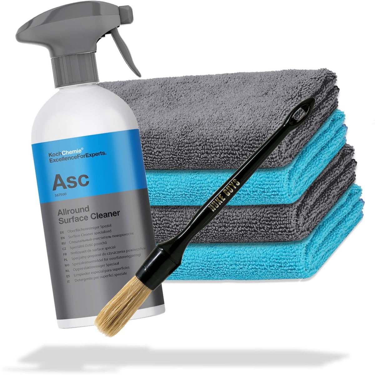 Omgoods - Car Care Kit met All Surface Cleaner 500 ml en Microvezeldoeken