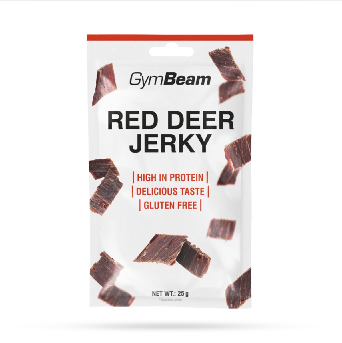 GymBeam Red Deer Jerky 25 g