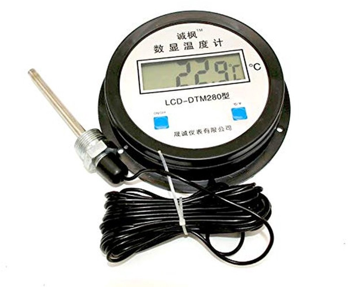 Omgoods - Digitale Thermometer met Probe - Hoge Precisie Watermeter