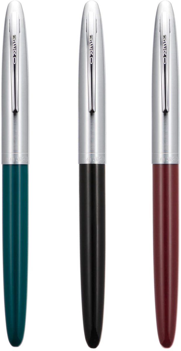 Omgoods - 3 Stuks Hero Vulpenset met Fijne Penpunt en Diverse Kleuren