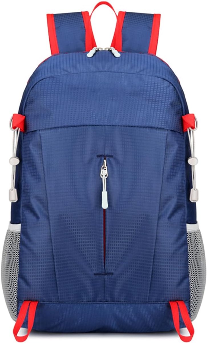 Ulisem - Opvouwbare Rugzak – Lichtgewicht Wandelrugzak – Waterafstotende Dagrugzak – Reisrugzak voor Camping, Outdoor, Sport & Wandelen – Compacte Backpack voor Dames en Heren – Donkerblauw