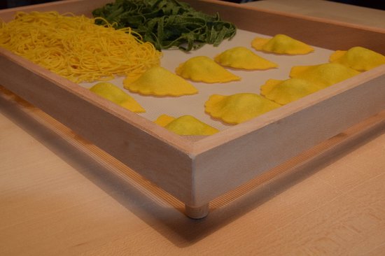 Omgoods - Houten Pastadroogrek - Stapelbaar Beukenhout 32 x 60 cm — afbeelding 5