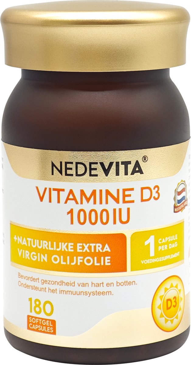 NEDEVITA vitamine D3 1000 IU