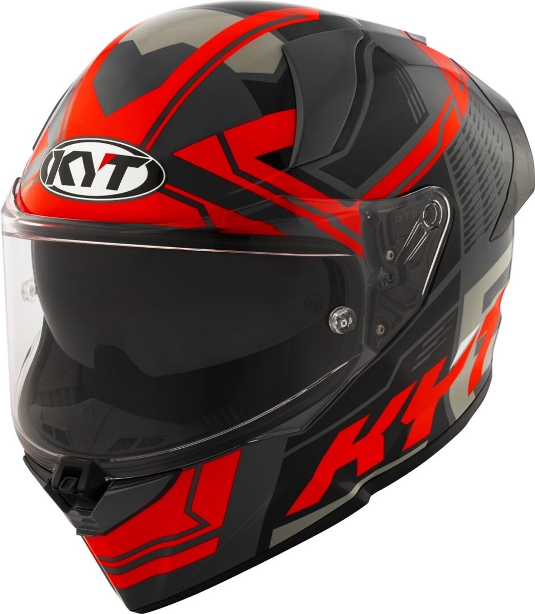 KYT R2R Octane Rood Integraalhelm - Helm