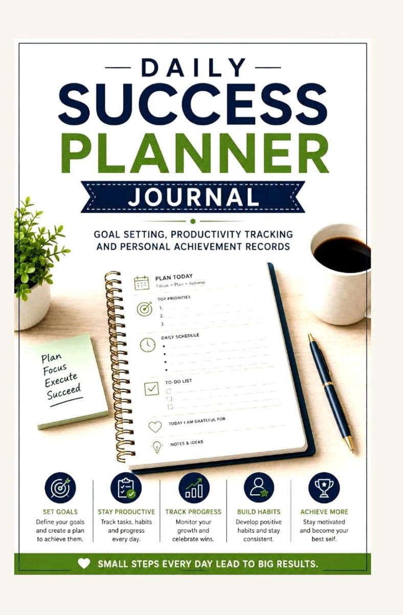 Planners - dagelijks succes - doelstellingen en productiviteit - persoonlijke groei - ShopVlot