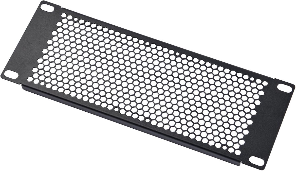 2U geventileerde metalen beugel voor DeskPi RackMate T1/T0/T2 en 25,4 cm serverrack/netwerkkast
