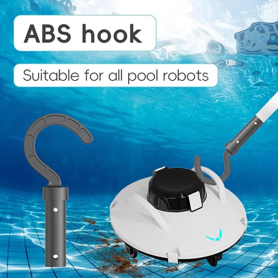 Haak voor zwembadrobot, zwembadhaak voor stangen, accessoireshaak — afbeelding 4