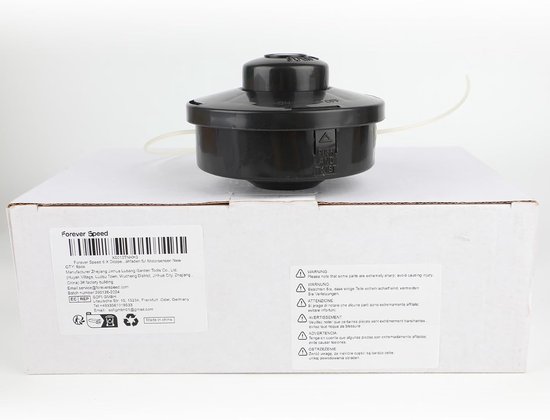 Speed 6 x dubbele draadkop voor bosmaaier, draadspoel met automatische tip, dubbele draadkop, draadkop, maaikop voor bosmaaiers — afbeelding 3