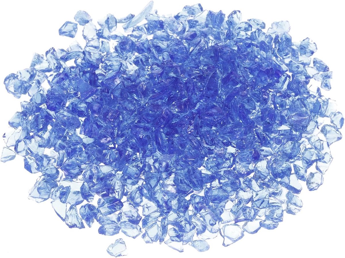 Glazen stenen vuur, 6 - 9 mm, glazen stenen met hoge glans