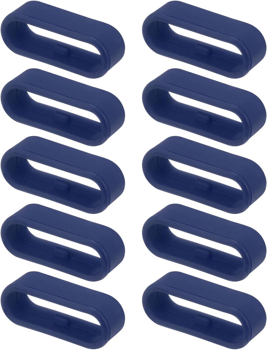 10 x siliconen horlogebandjes, reserveveerringen van siliconen voor