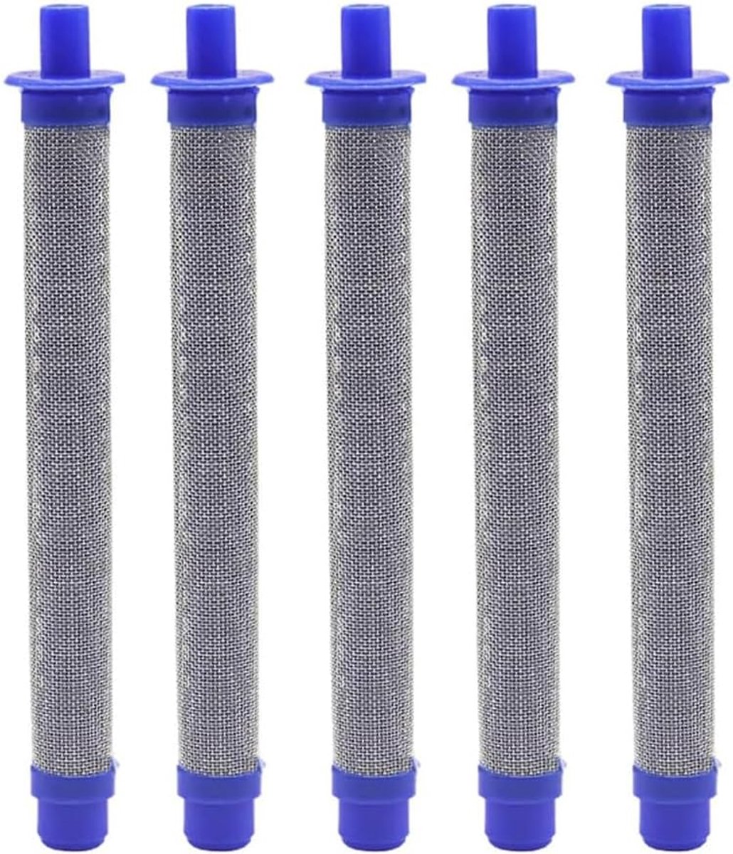 5 stuks met 60 mazen van roestvrij staal, airless spuitpistool, filterelementen, airless verfpistool, geschikt