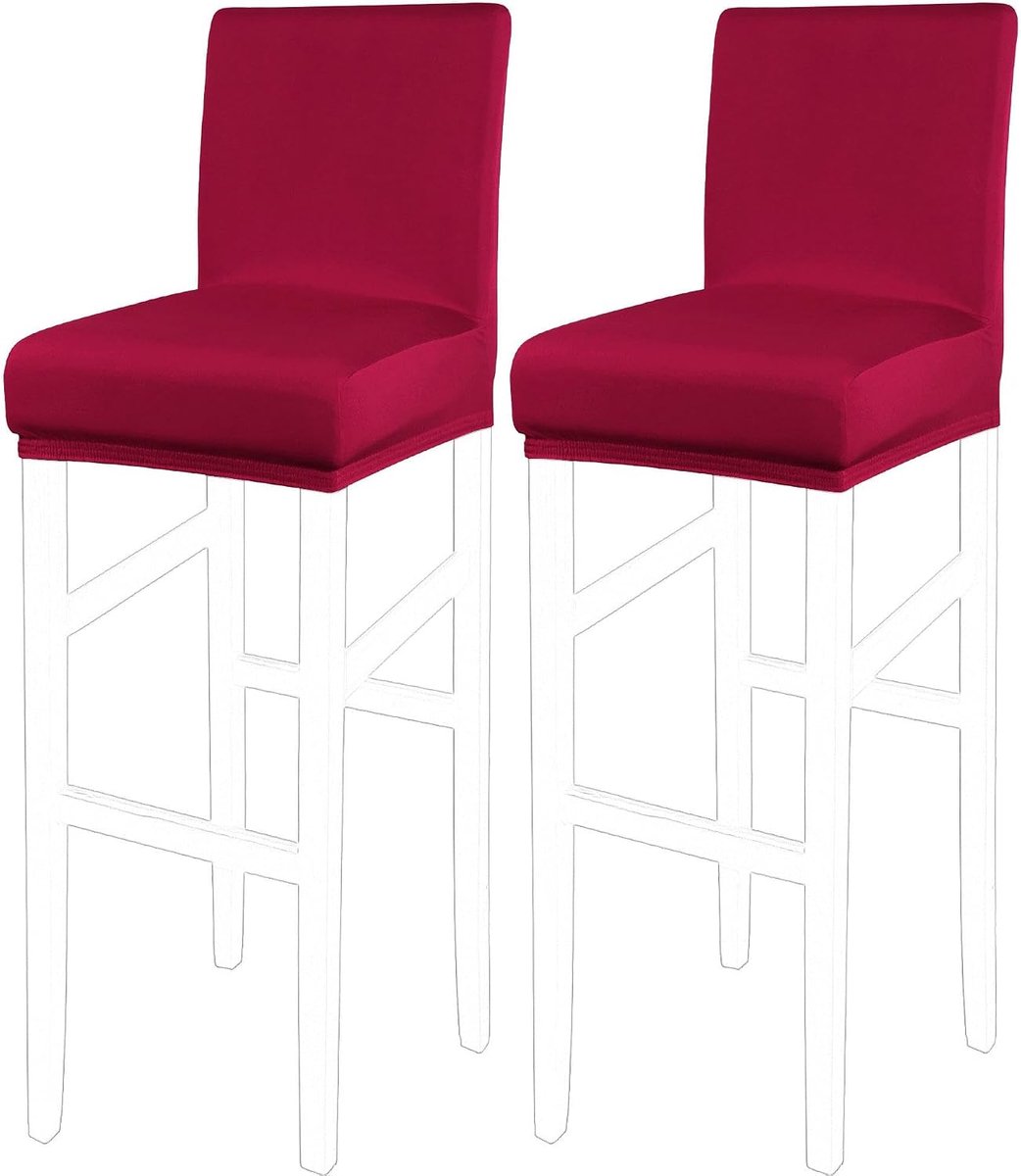 Stretch Bar Kruk Covers, Pub Counter Hoogte Zijstoel Covers met