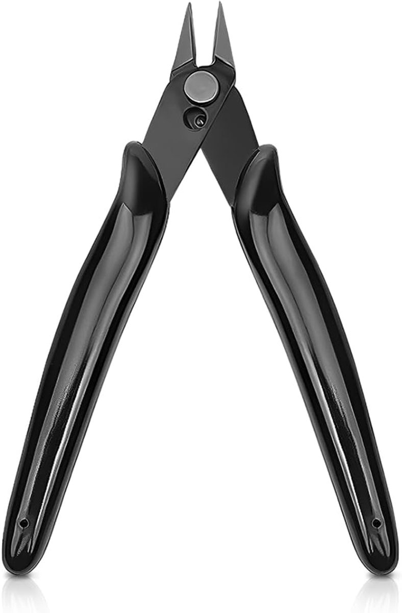 XFentech Micro Draadknipper - 5 Inch Draadknippers voor Sieraden, Vlakke Knippers, Precisie Kleine Zijknippers voor 3D - ShopVlot