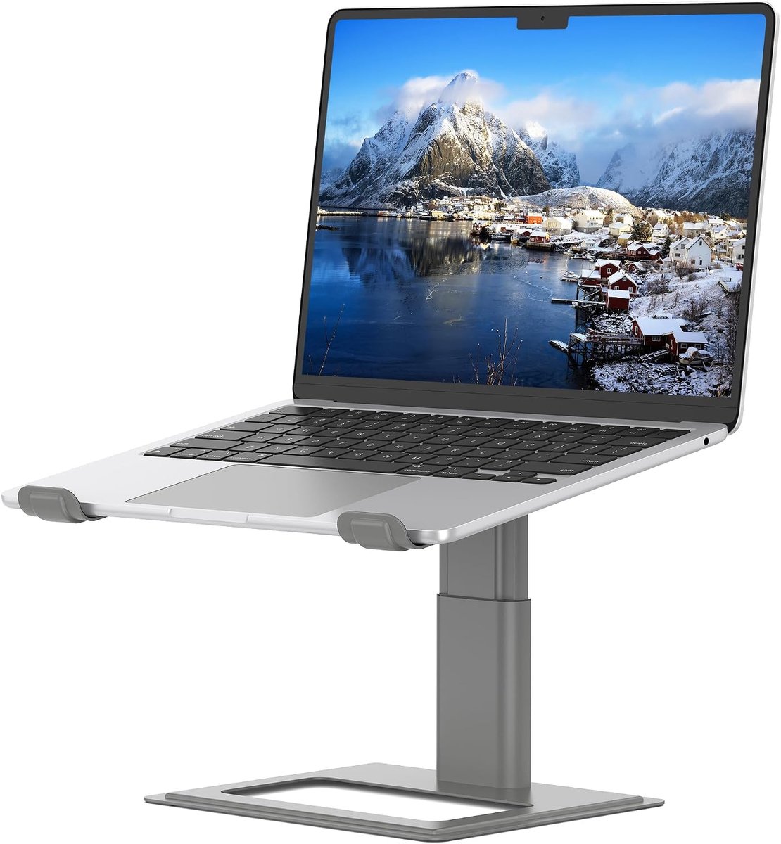 Verstelbare laptopstandaard voor bureau, computerstandaard
