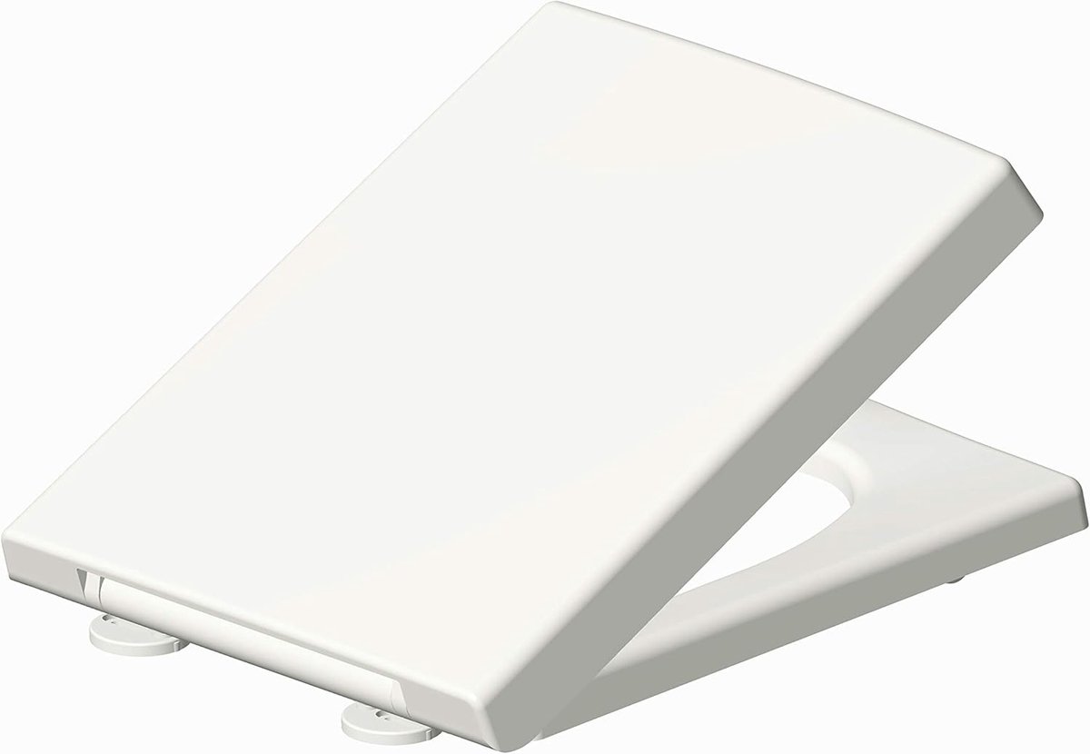 WC-bril 515205 passend bij Duravit Vero, 2nd Floor, softclosemechanisme en afneembaar voor reiniging, Duroplast, wit
