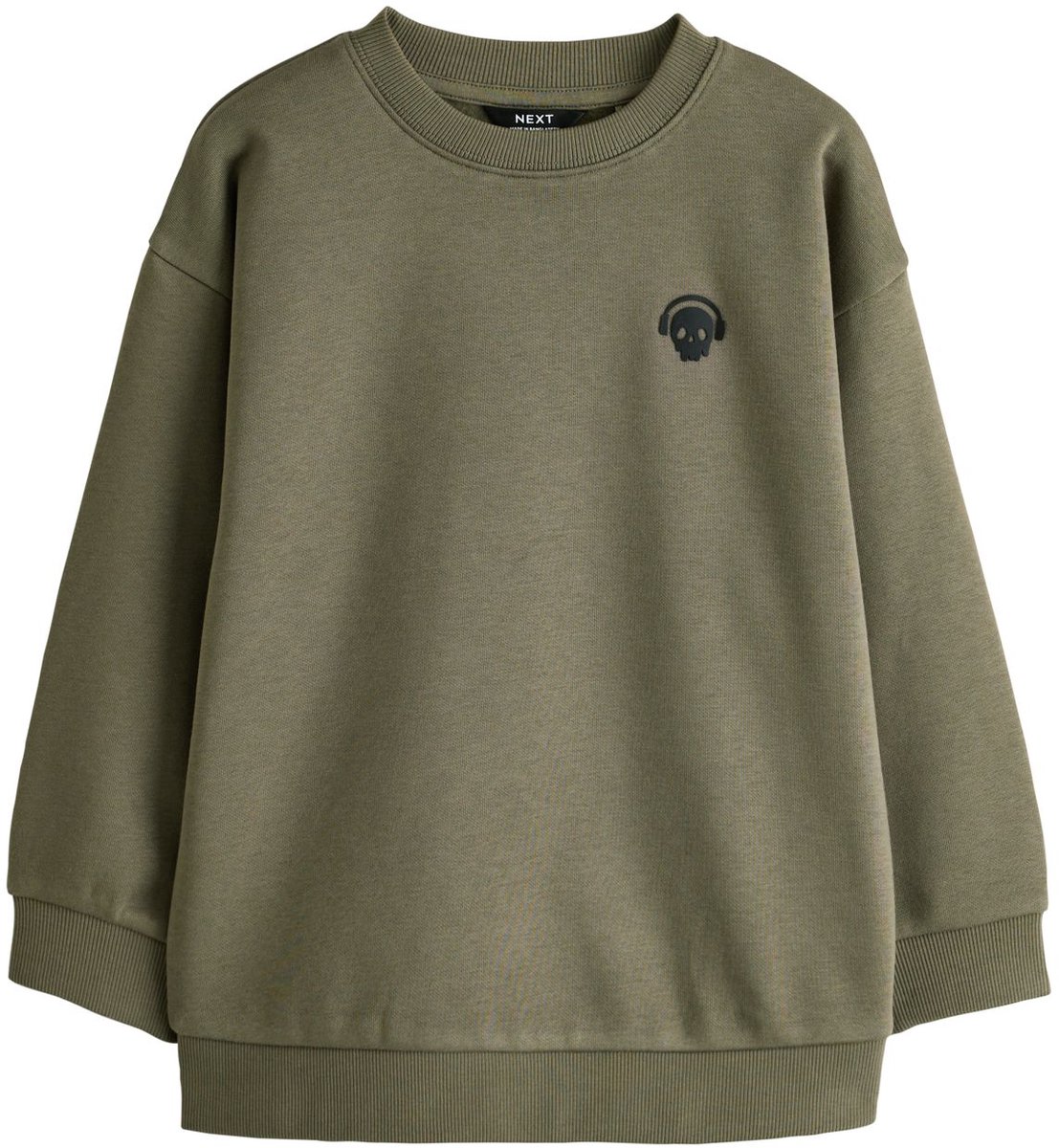 Next - Jongens - Sweatshirt met ronde hals - Groen