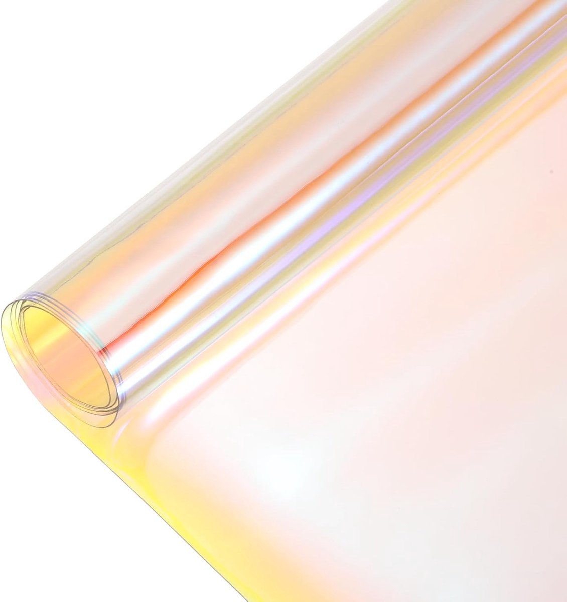 Holografische heldere pvc-vinylfolie, holografische pvc-stof