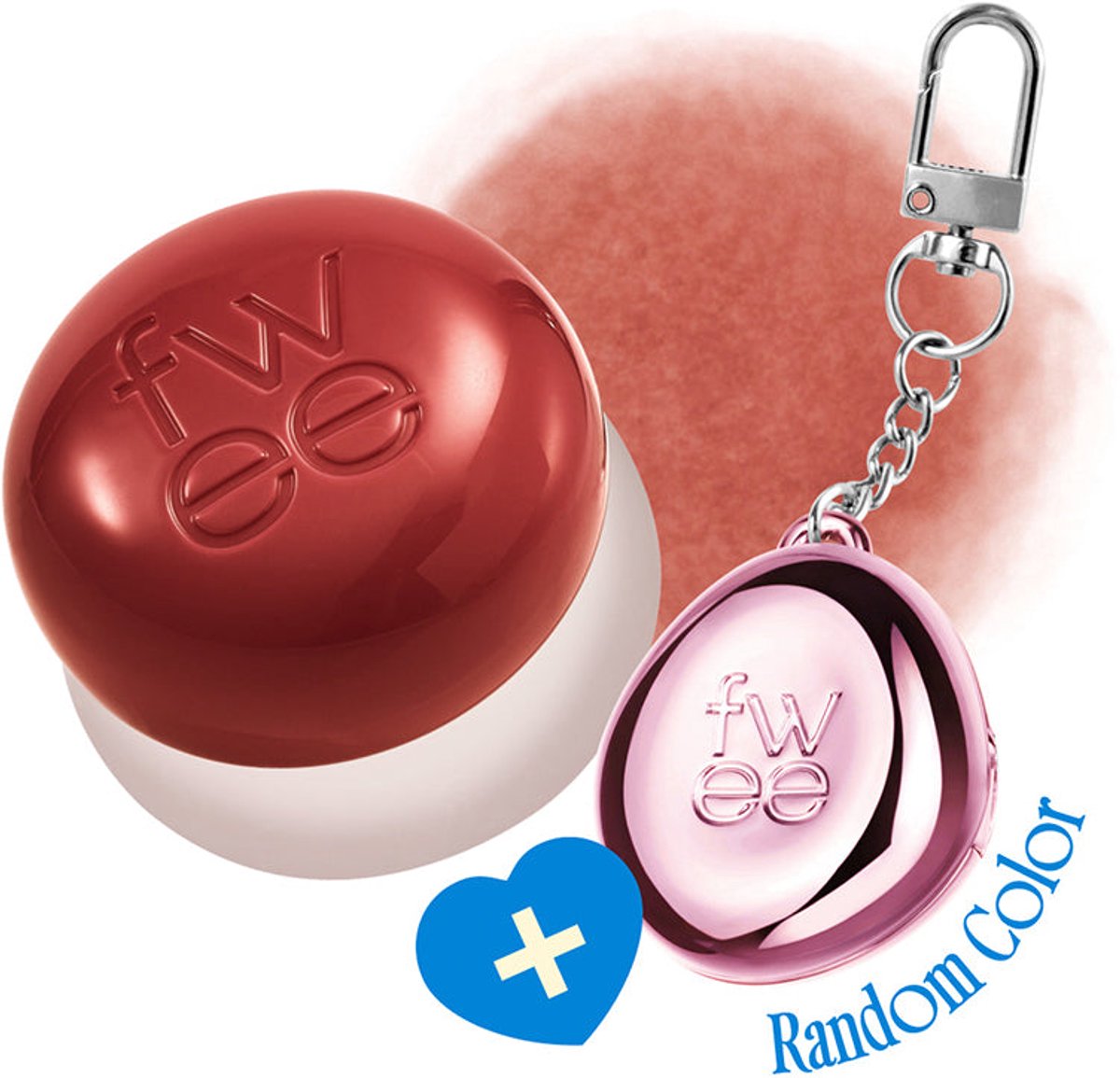 Blurry Pudding Pot Keyring Set