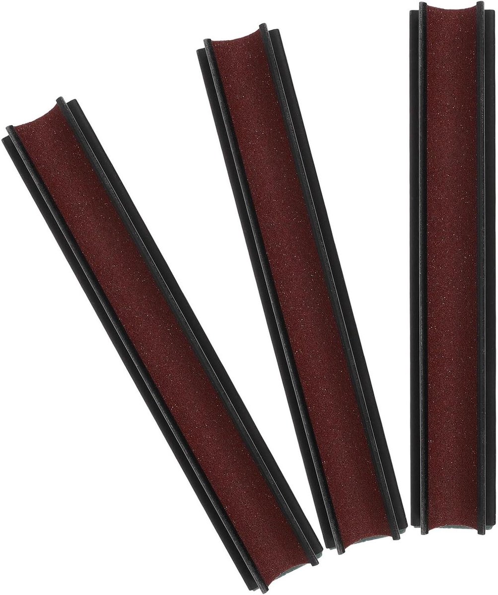 Biljartkeu Tip Reparatie - Keu Onderhoud Set - Keu Tip Vormgeven - Zeer Nauwkeurig Schuren - 23 cm - Donkerrood