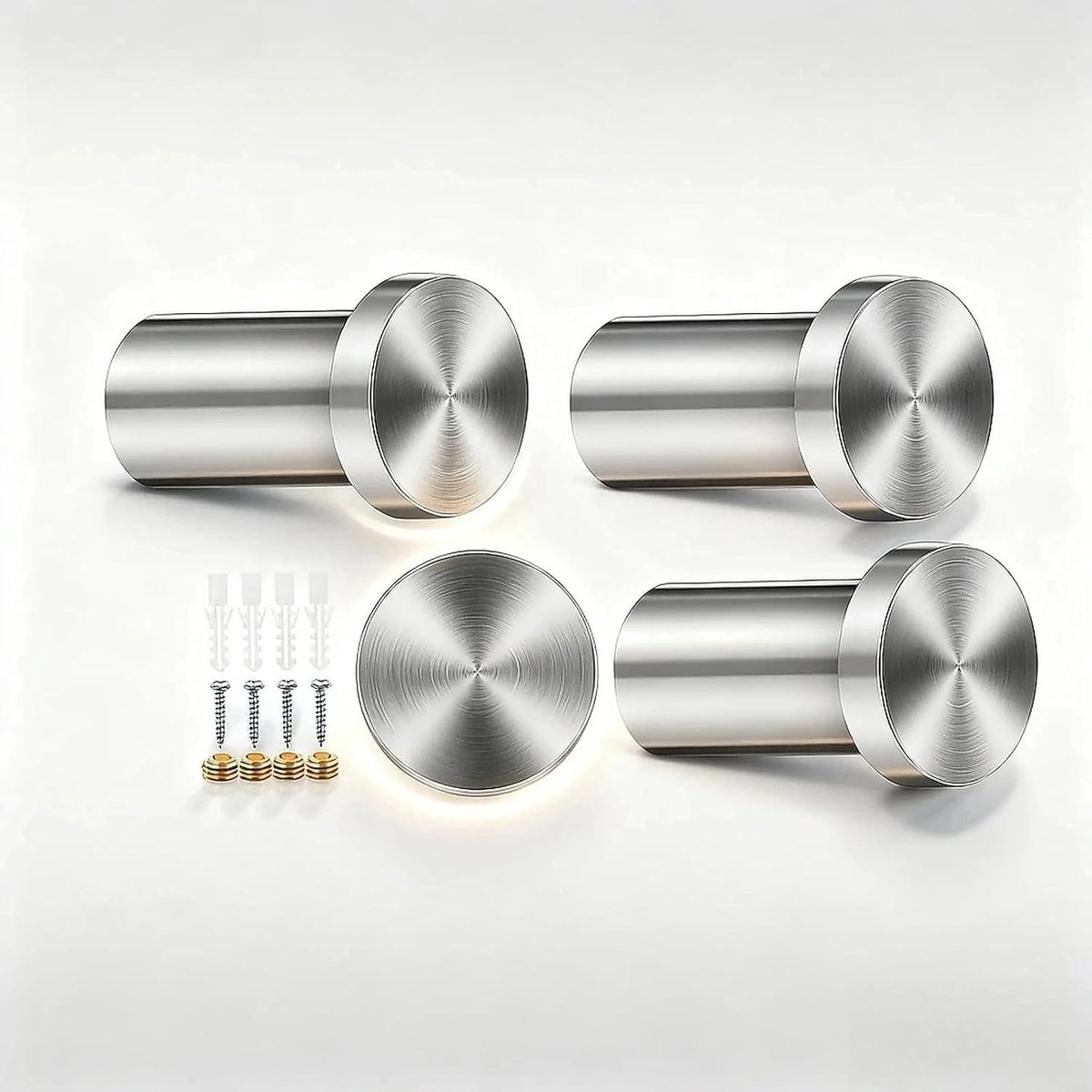 Kledinghaken 36 mm - Rvs kledinghaken - Modern design - Perfect voor entree of badkamer - ShopVlot