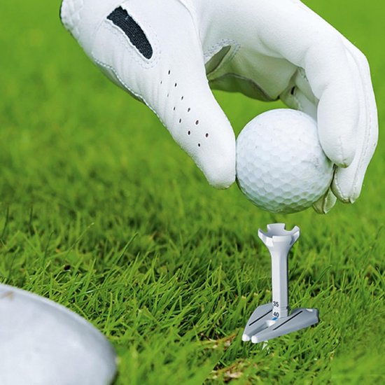 Golf Tees - Trainingshulpmiddel Golf - Golf Oefenen - Verstelbare Hoogte - 10 cm - Zwart van GOLF — afbeelding 5