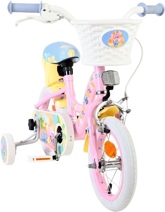Koala Kinderfiets - Meisjes - 12 inch - Roze van koala — afbeelding 2