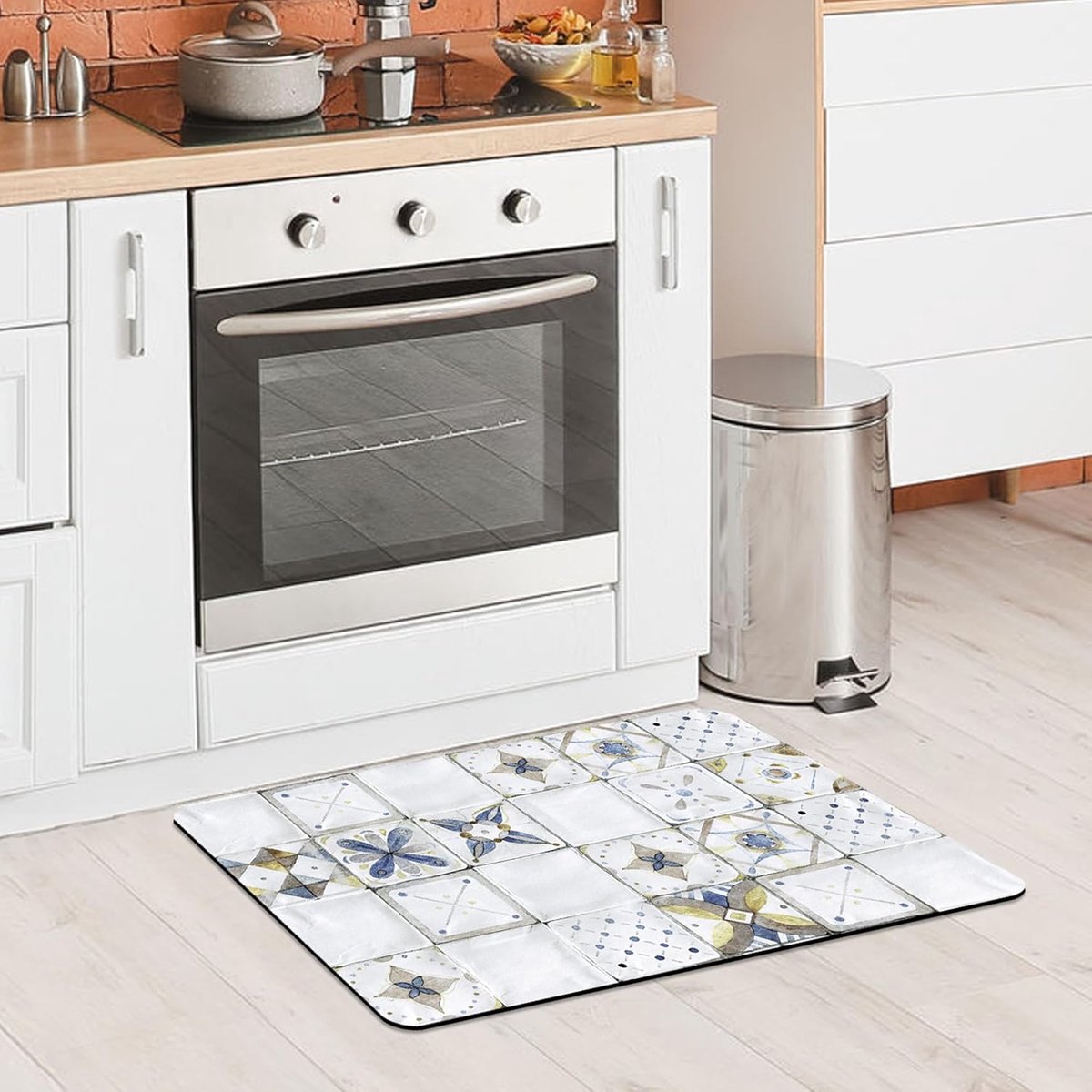 SnelShoppen - Absorberende en antislip badmat 40 x 60 cm - Zacht en snel absorberend - Ideaal voor badkamer, douche en keuken - Made in Italy