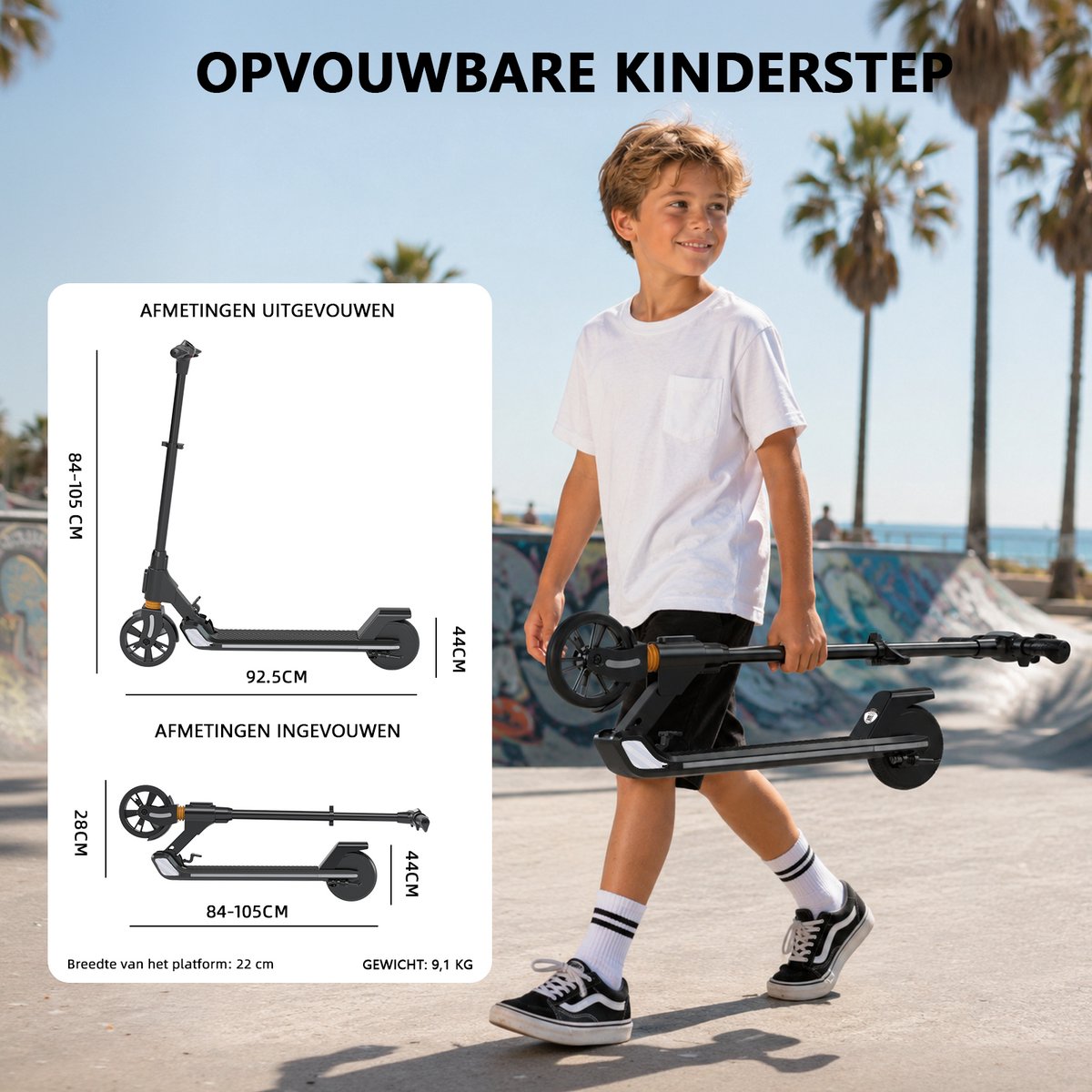 YEE GOO Elektrische step voor kinderen - Kinderstep thumbnail 2