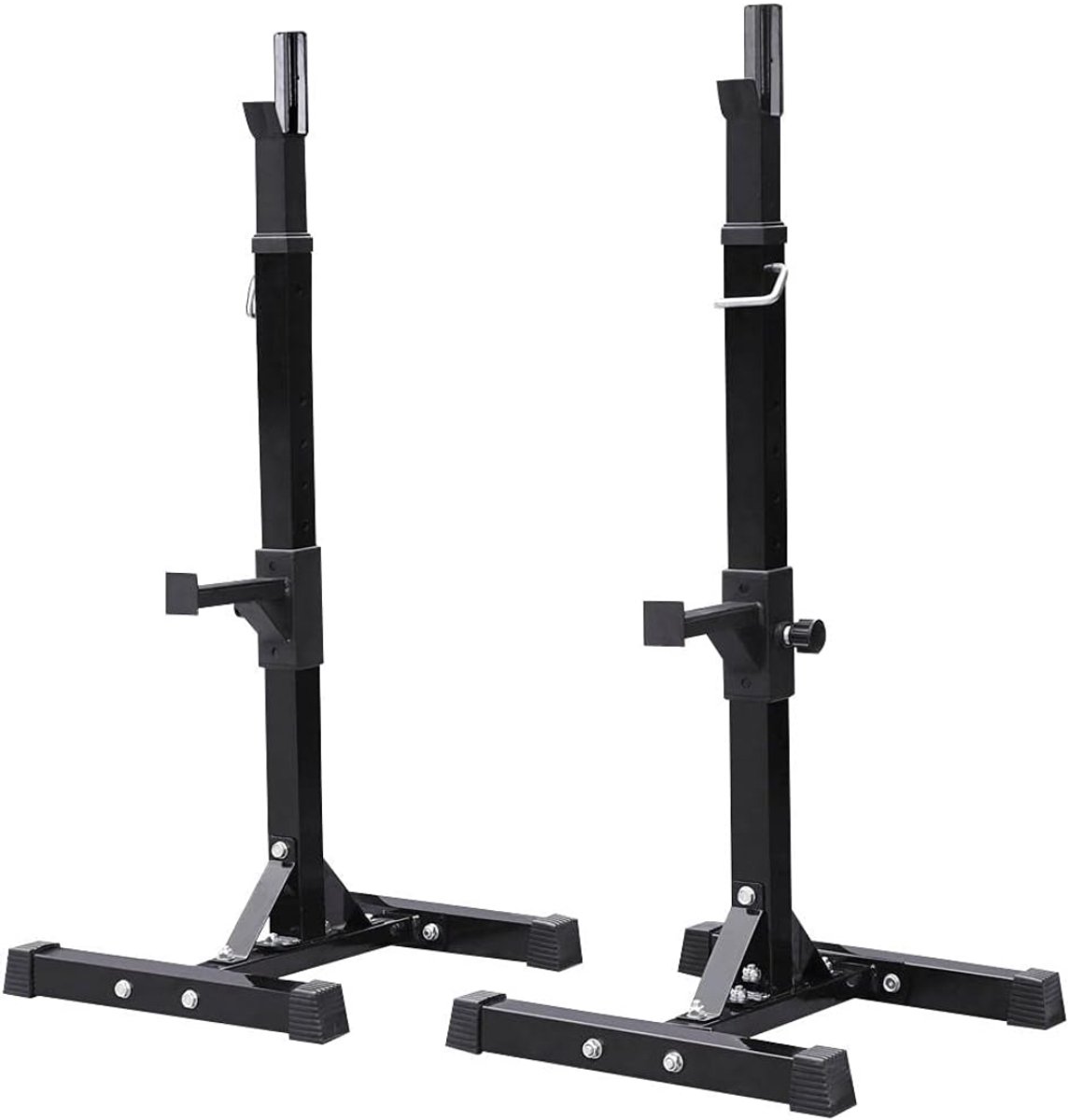 JCP® Squat Rack - Pull up Station - Power Rack - Zwart - 55cm x 51cm x 179cm