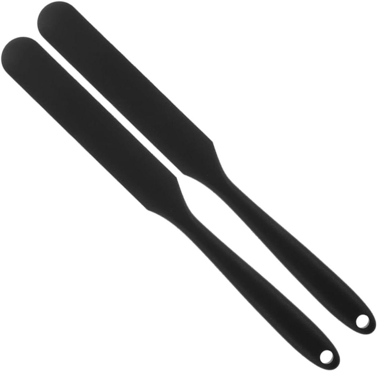Wax Spatels - Ontharingsstokjes Waxstaven - Efficiënt Ontharen - Antiaanbak Siliconen - 24 cm - Zwart