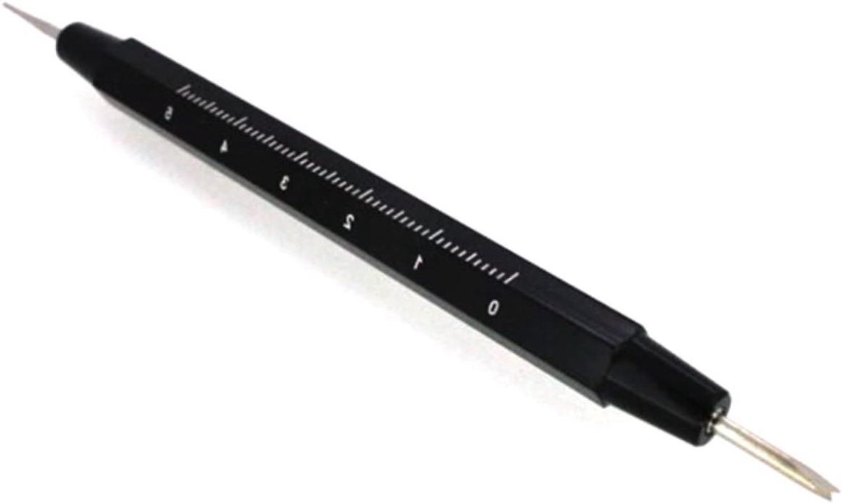 Horloge Band Verwijderaar - Horloge Reparatie Tool - Horloge Band Verstellen - Dubbelzijdig Ontwerp - 14 cm - Zwart