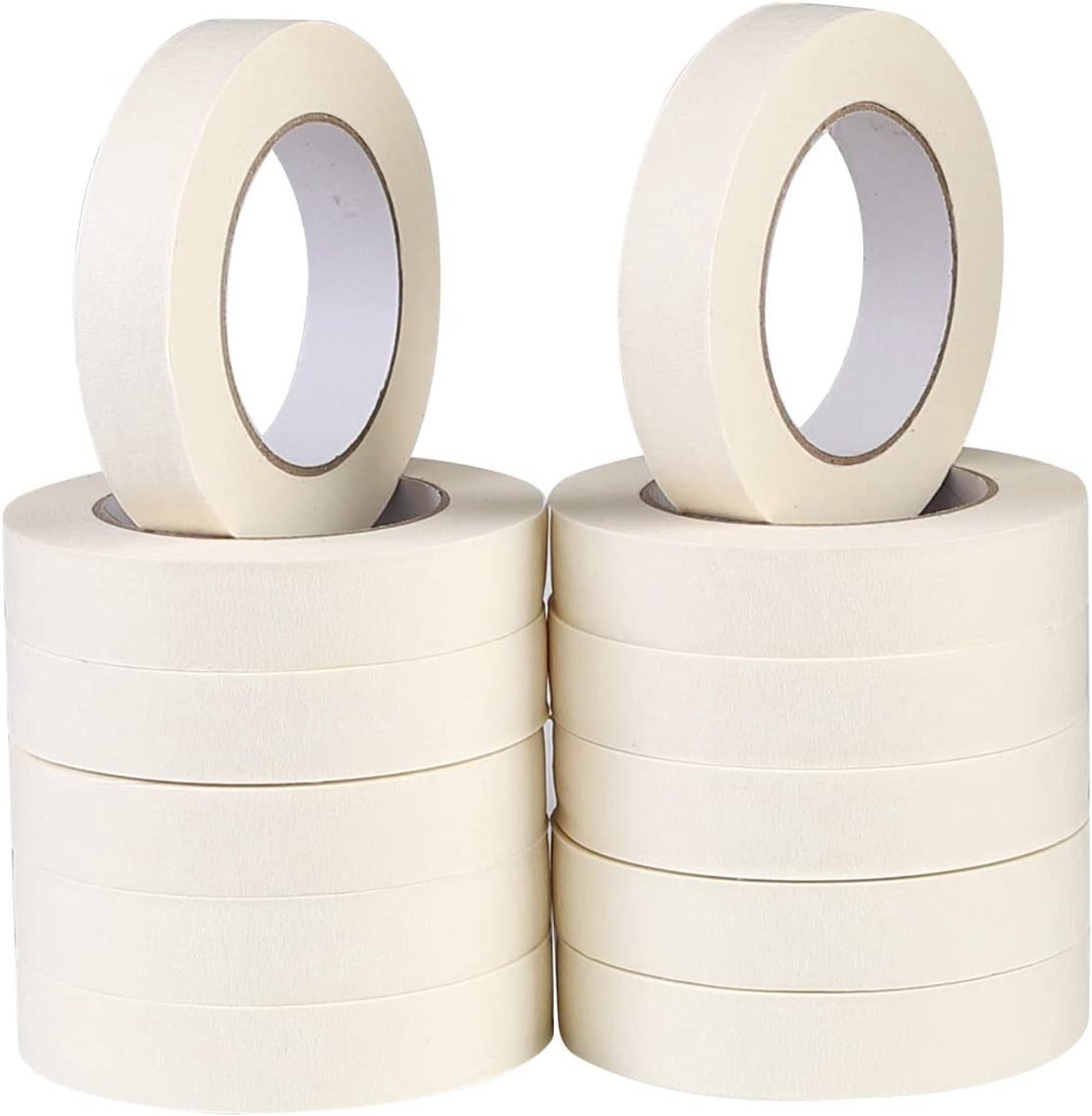 SnelShoppen - Afplakband 30 mm x 45 m - 60 Stuks - Schilderen, Afdekken - Laat Geen Resten Achter - Ideaal voor Klussen en Verbouwingen