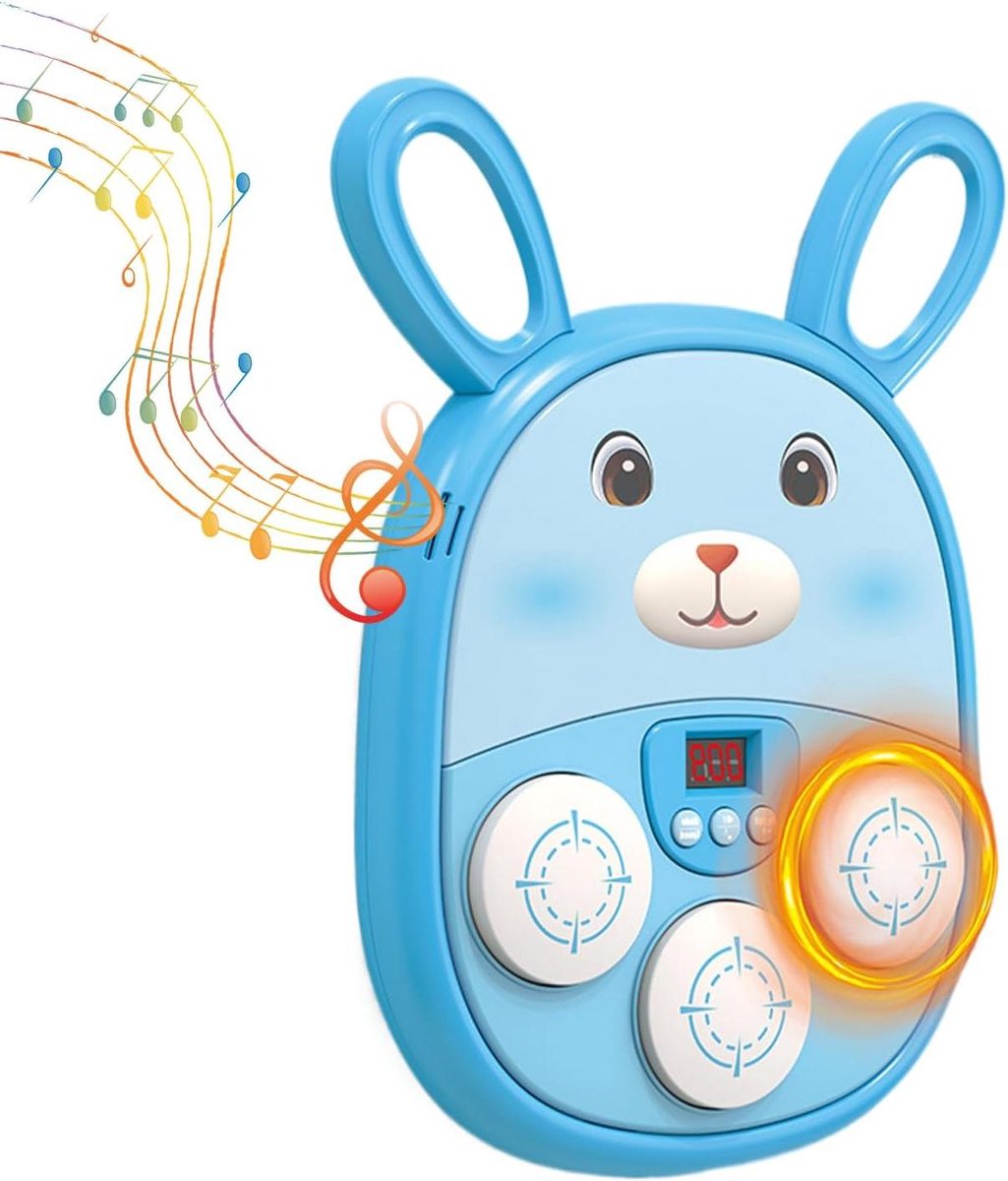 Muziek Boksmachine - Boksmuur Target - Interactieve Training - Met Muziek - Niet Gespecificeerd - Blauw