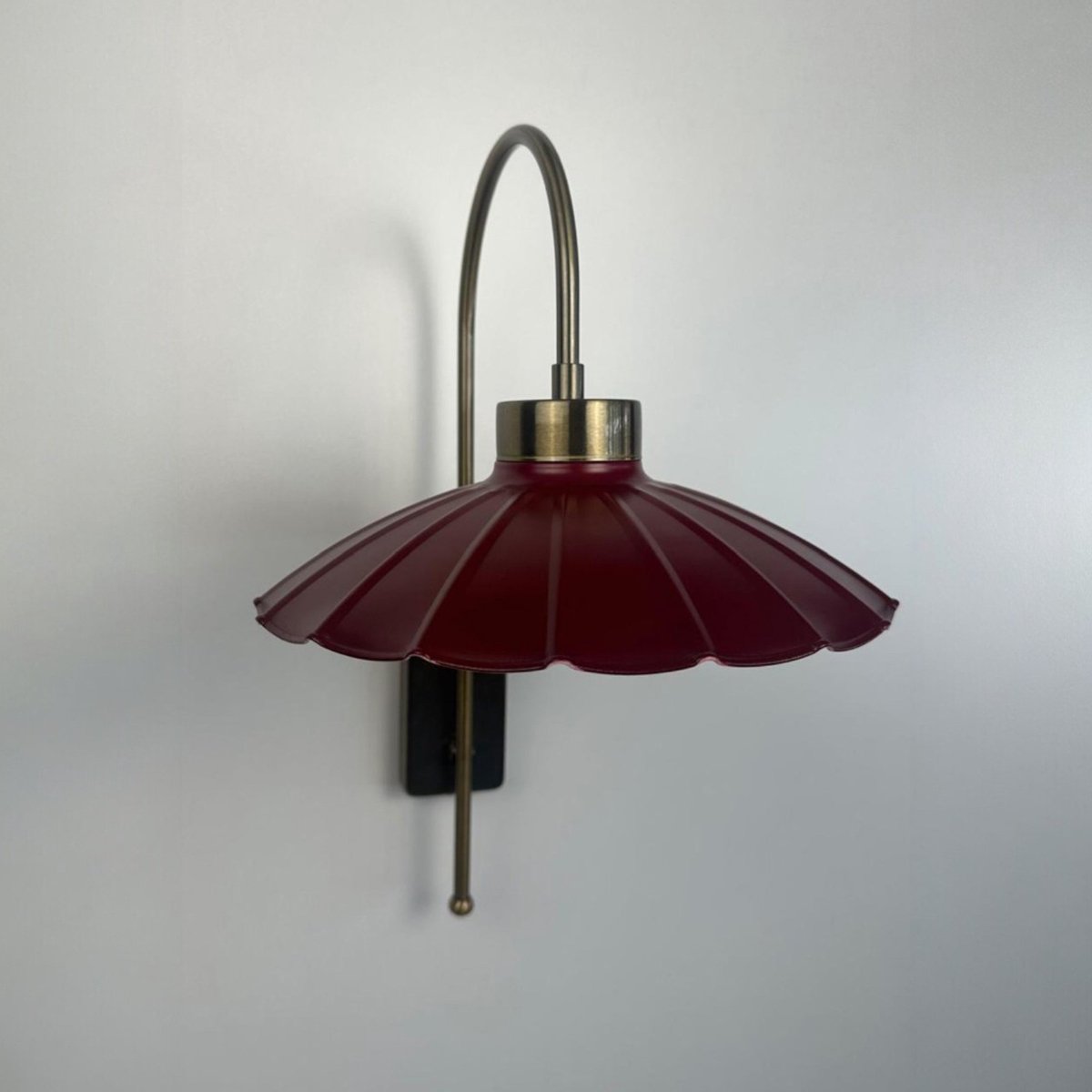 Bamyum Yimpi hanglamp, industriële Modern stijl, Ø30 cm, groen metalen lamp