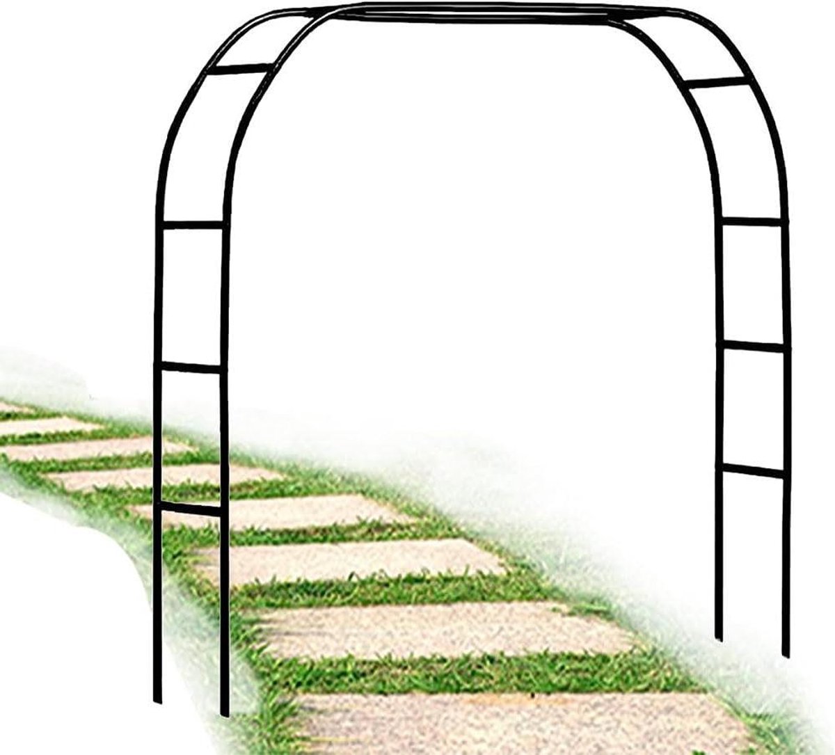 Metalen Tuinboog - Rozenboog Archway - Planten Ondersteunen - Weerbestendig Frame - 3.5m Breed - Wit
