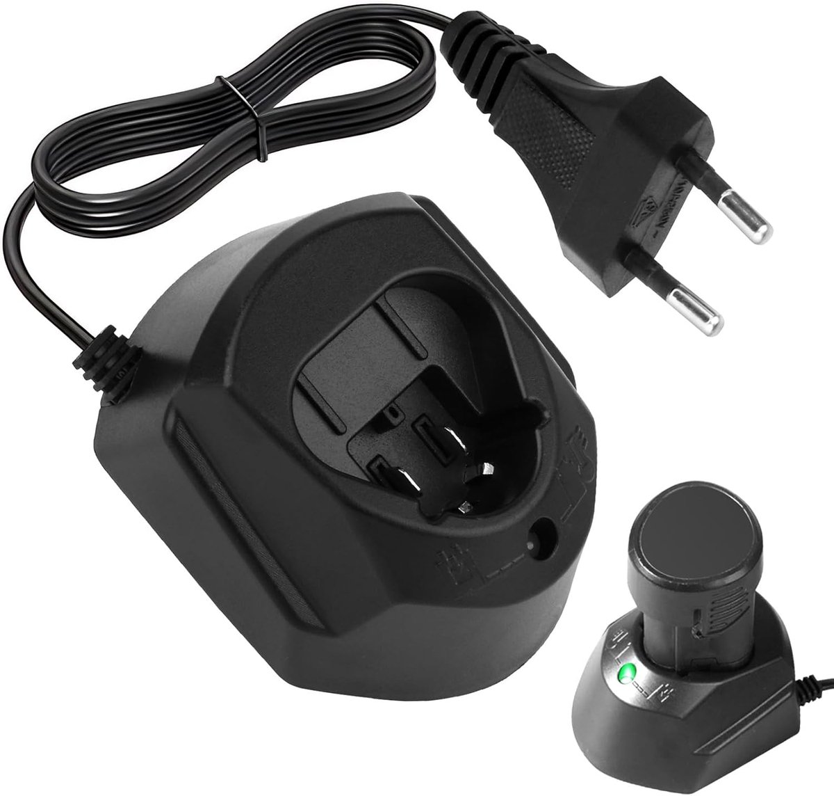 snellader voor Bosch 10,8 V - 12 V, vervangende acculader voor Bosch