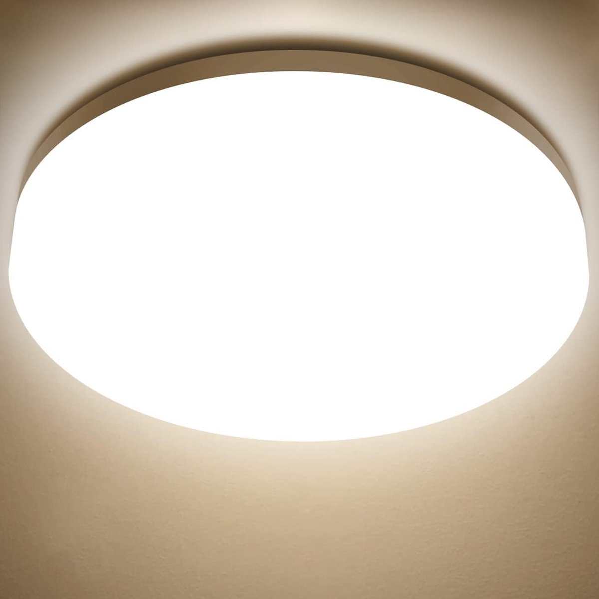 Led-plafondlamp, 18 W, 1800 lumen, waterdichte plafondlamp, Ip65