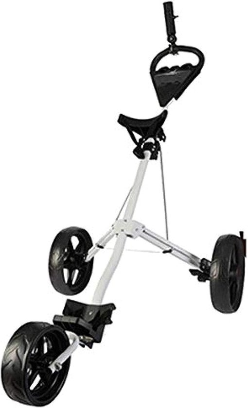 Golf Trolley - Golfkar 3 wiel - Golf Sport - Eenvoudig opvouwbaar - Lichtgewicht - Zwart — afbeelding 3