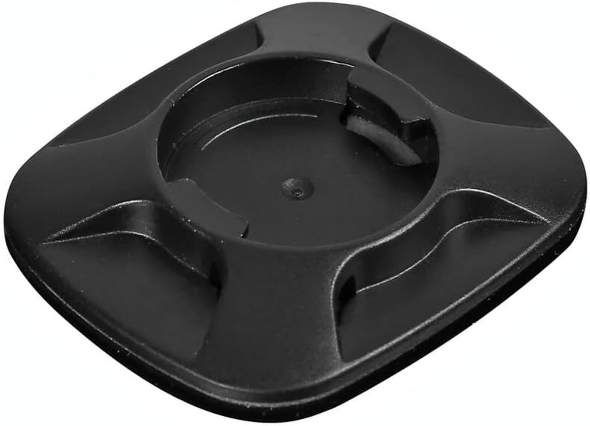 SnelShoppen - Optiline Universele Adapter voor Bevestiging - Zwart - Geschikt voor Glad en Licht Gebogen Oppervlakken - 3M VHB Lijm - Afmetingen 39 x