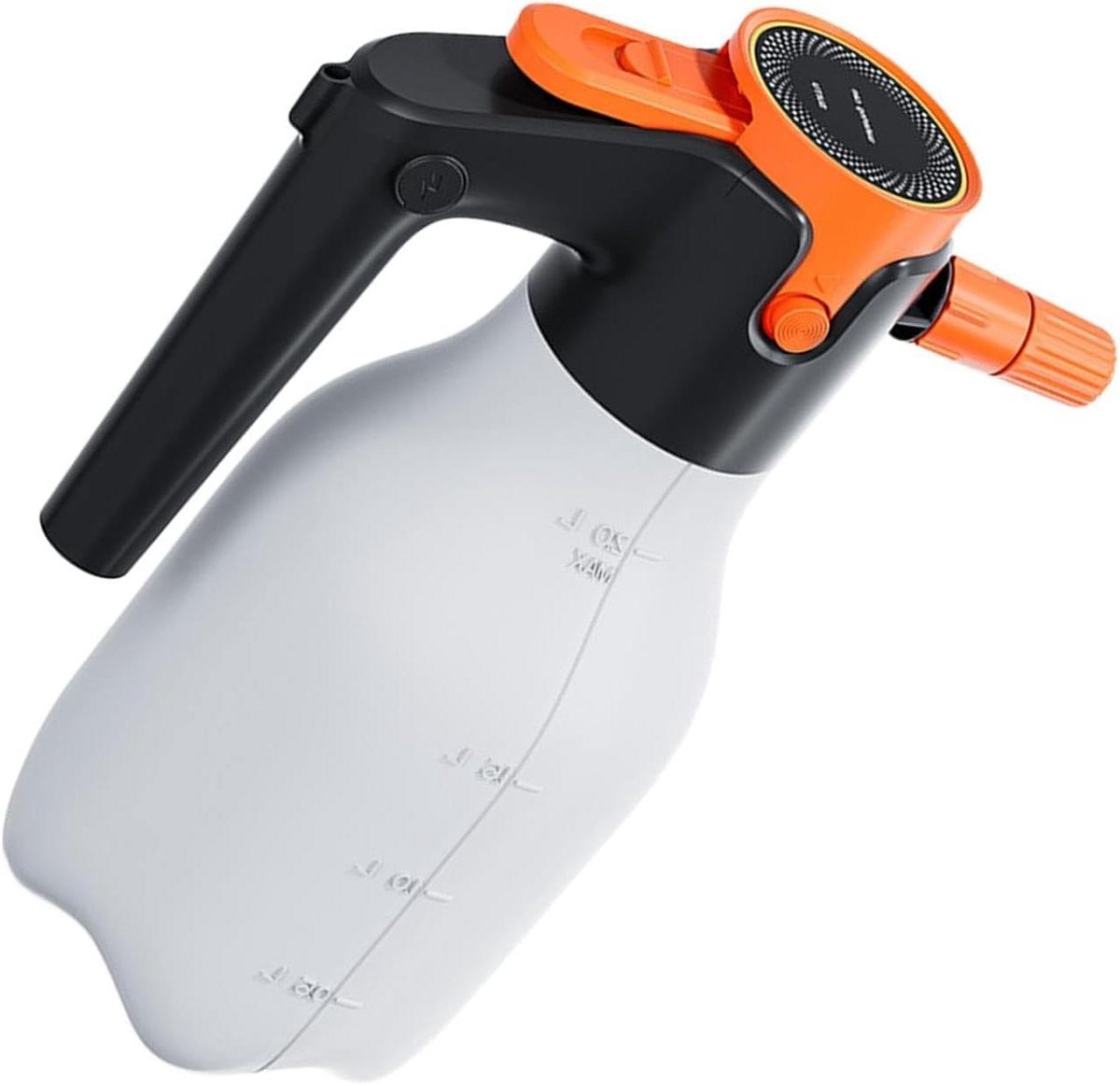 Schuimsproeier Fles - Sproeiflacon Navulbaar - Auto Wassen - Elektrische Schuimkracht - 2 Liter - Wit