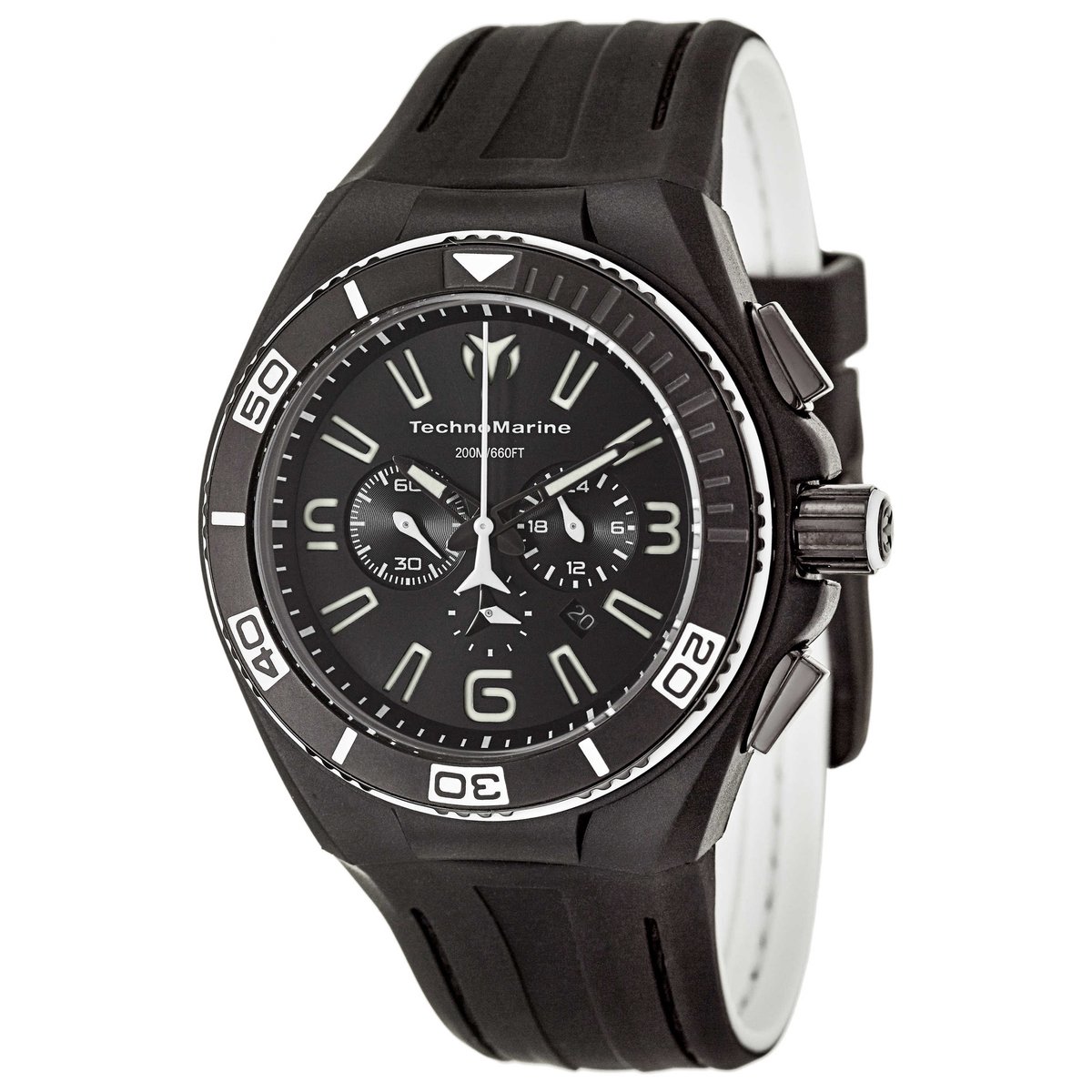 TechnoMarine Cruise NightVision 112001 Herenhorloge – Chronograaf – 45 mm