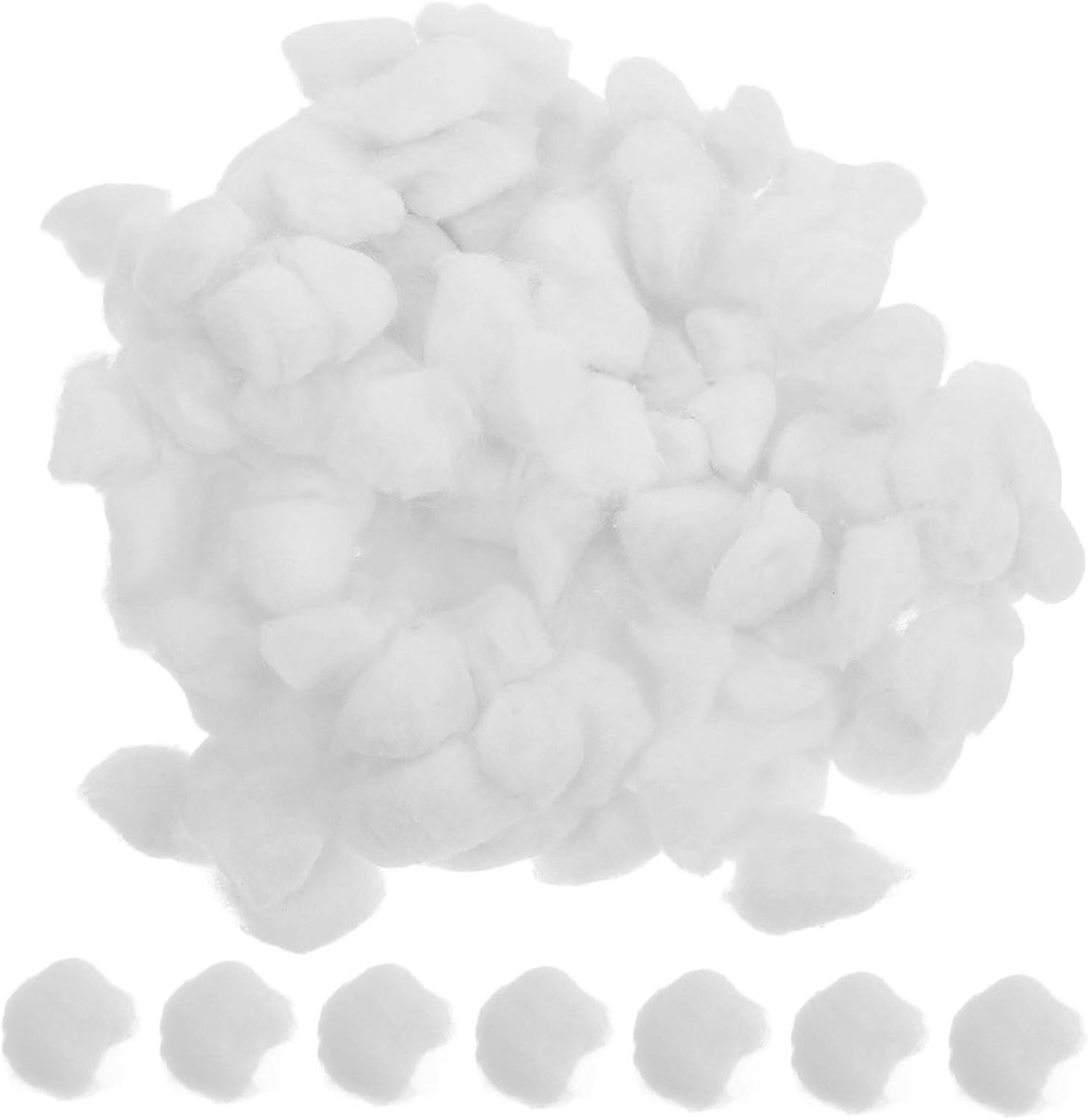 Wattenschijfjes Eenmalig Gebruik - Katoenen Schijfjes - Make-up Verwijderen - Grote Absorptie - 500 g - Wit