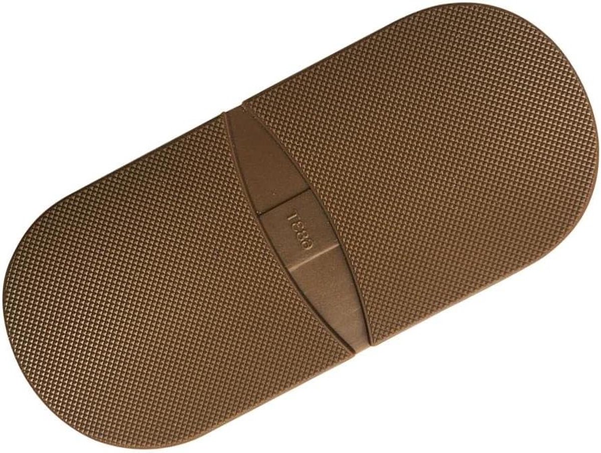 Rubberen Schoen Hakken - Reparatie Pads - Schoenen Repareren - Antislip Slijtvast - 9x8.7 cm - Koffie