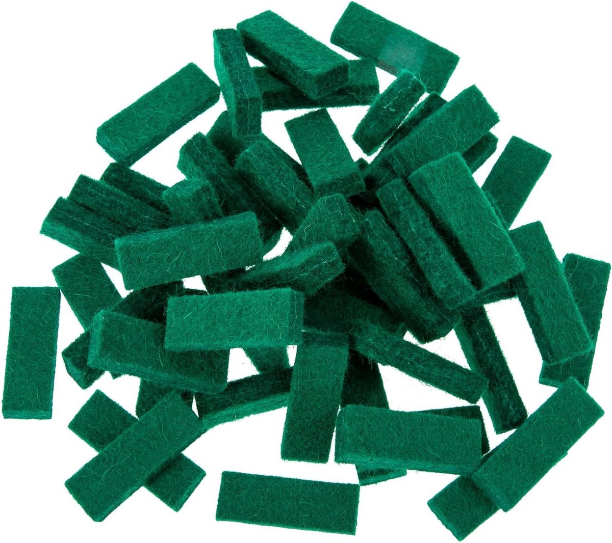 Piano Stem Vilt Set - Piano Demper Vilt - Piano Onderhoud - Professioneel Stemgereedschap - 50 stuks - Groen