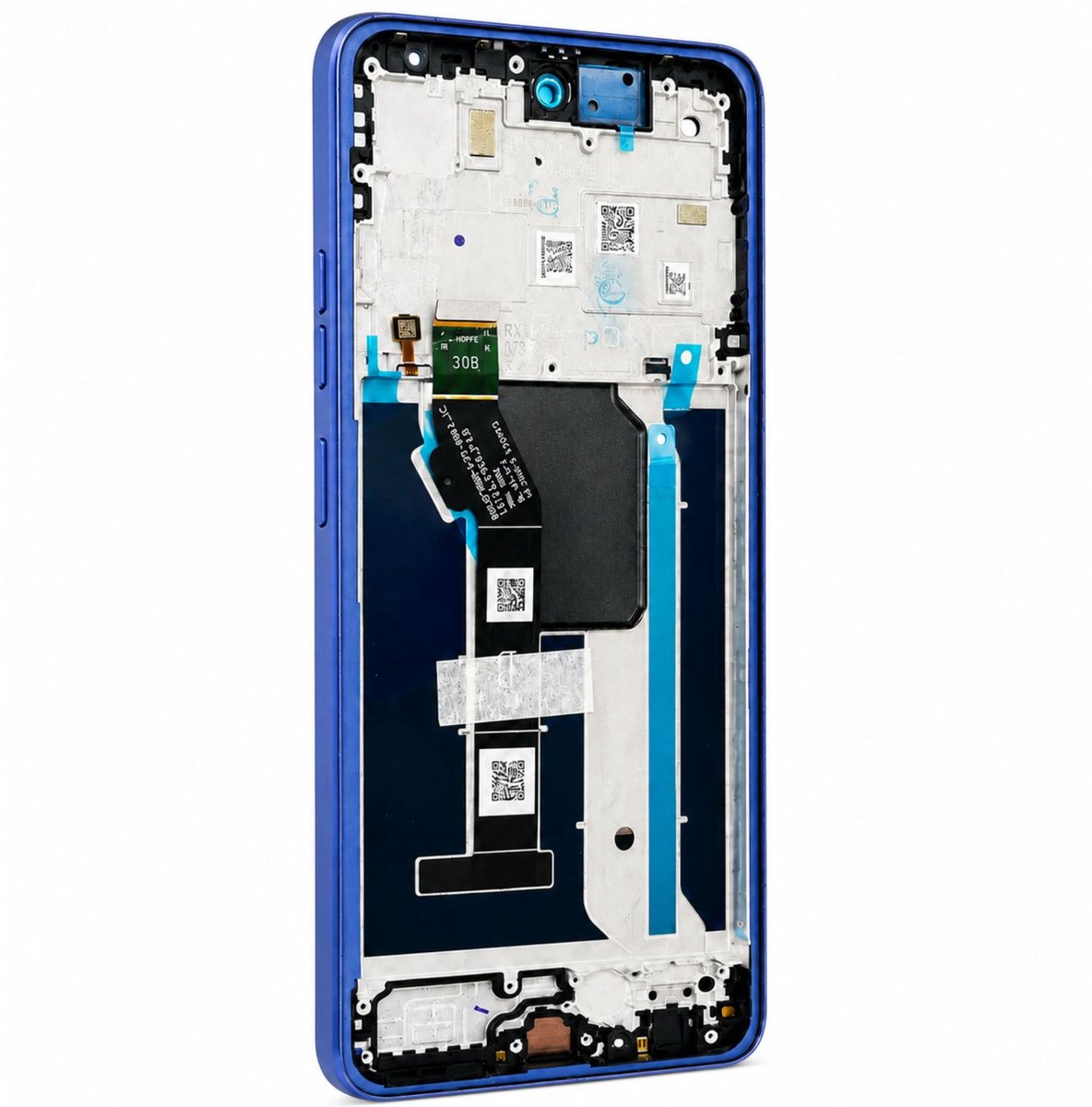 Motorola, LCD Scherm met Frame voor Motorola Moto G56 5G Service Pack, Blauw