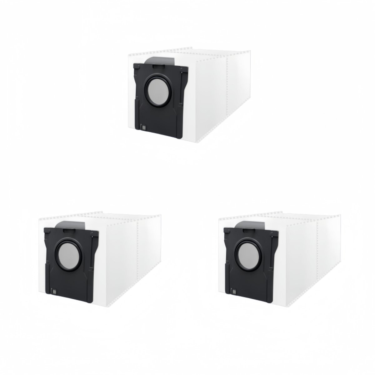 3 Stuks Stofzakken Geschikt voor Dreame D20 Plus & D20 Pro Plus - Vervangt RDB17 - 3L Stofzuigerzakken voor Afzuigstation