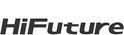 Het zwarte HiFuture logo.