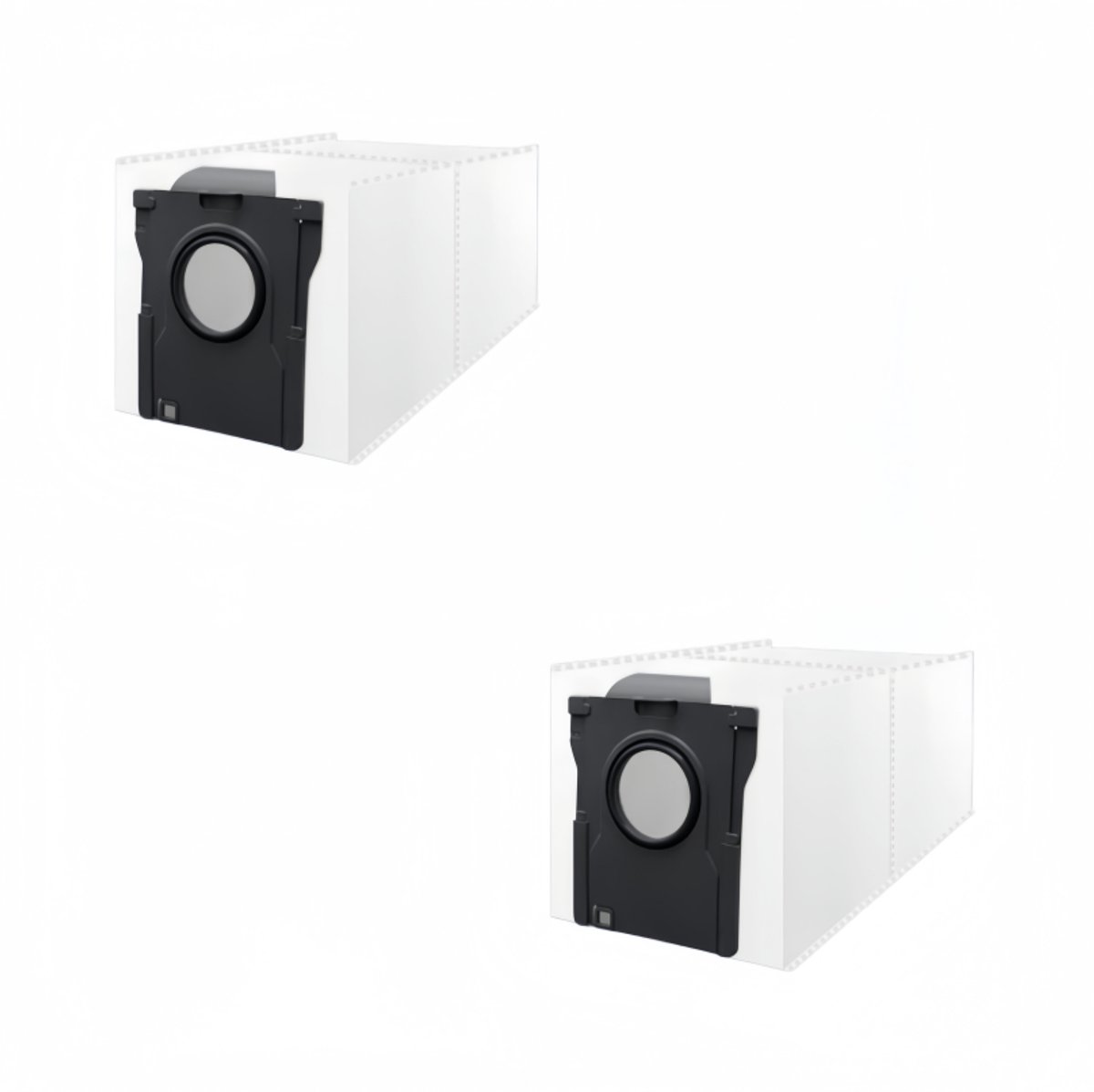 2 Stuks Stofzakken Geschikt voor Dreame D20 Plus & D20 Pro Plus - Vervangt RDB17 - 3L Stofzuigerzakken voor Afzuigstation
